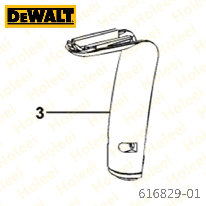 Дверные ручки крышки для DEWALT DW293 DW292 DW130 DW294 DWM120K 616829 01|Аксессуары