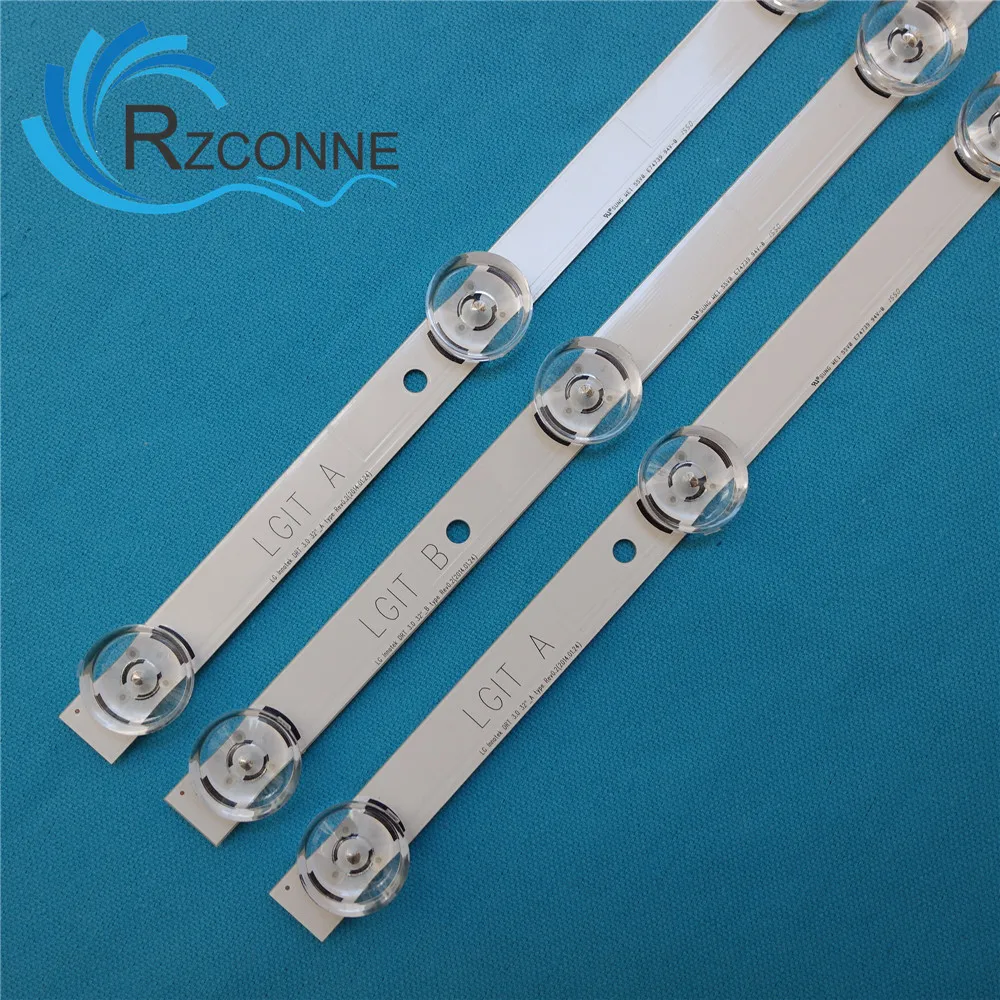Светодиодный удлинитель 6 лампы для 32LB563U 32LY330C HC320DXN-VHHS2-51XX 32LF560D 32LX762V 32LY540H 32LB5700 6916L-2100A 6916L-2101A 32LB570B