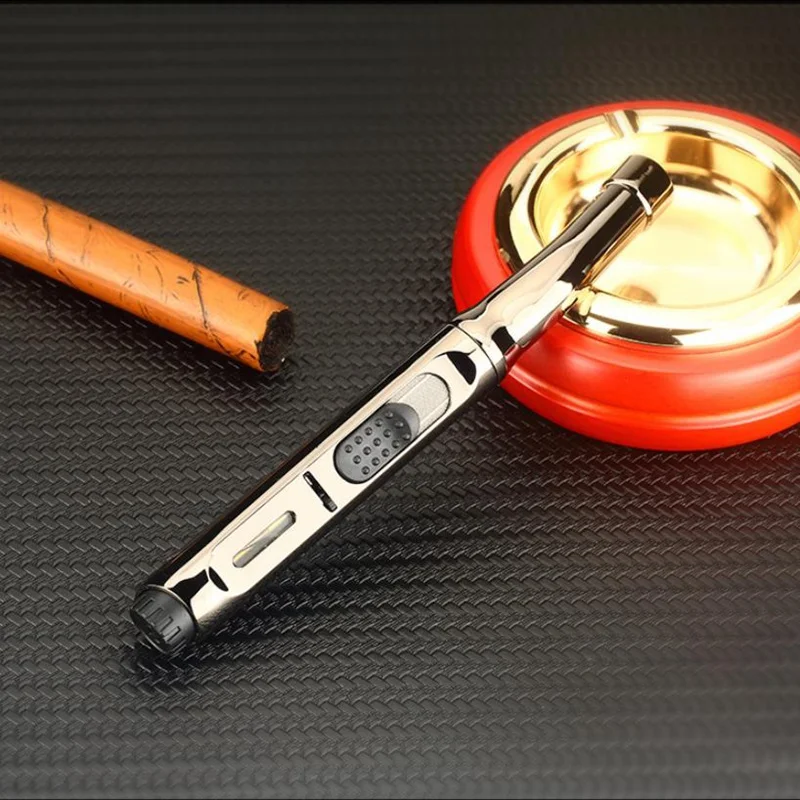 2021 новый металлический ветрозащитный пистолет-распылитель воспламенитель сигар