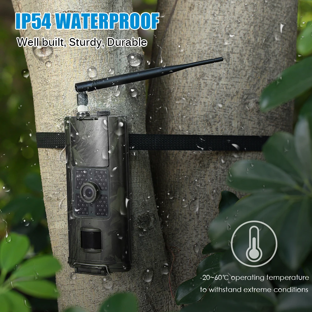 16MP 1080P 2G SMS фотоловушка gsm инфракрасная камера ночного видения для наблюдения в