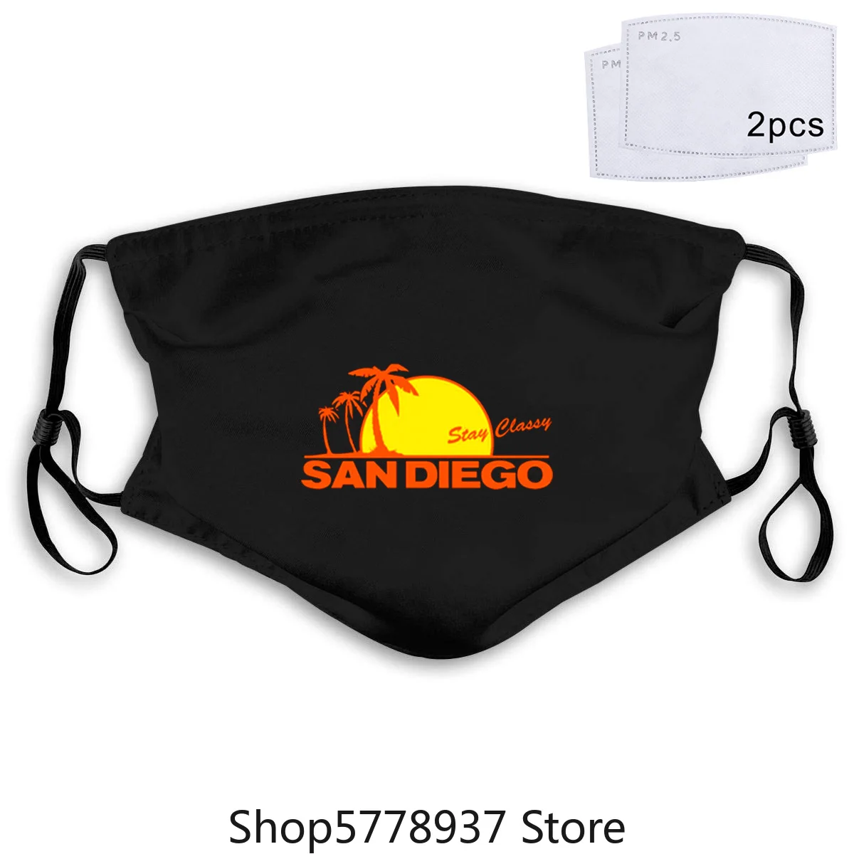 

Stay Classy San Diego Anchorman Funny Mask