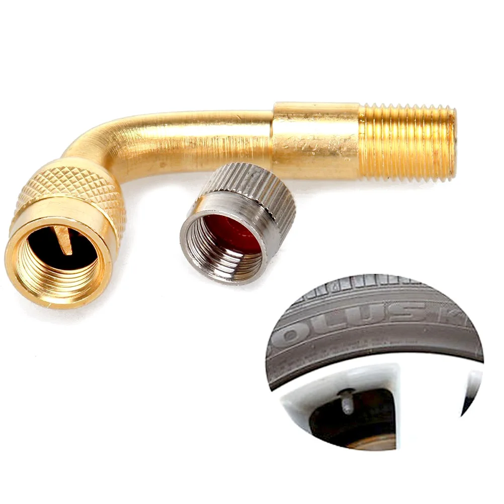 Moto Bike Car 45 90 135 Degree Angle Valve Adaptor Tyre Tube Extension Adapter For Universal Cars Motorcycle | Автомобили и