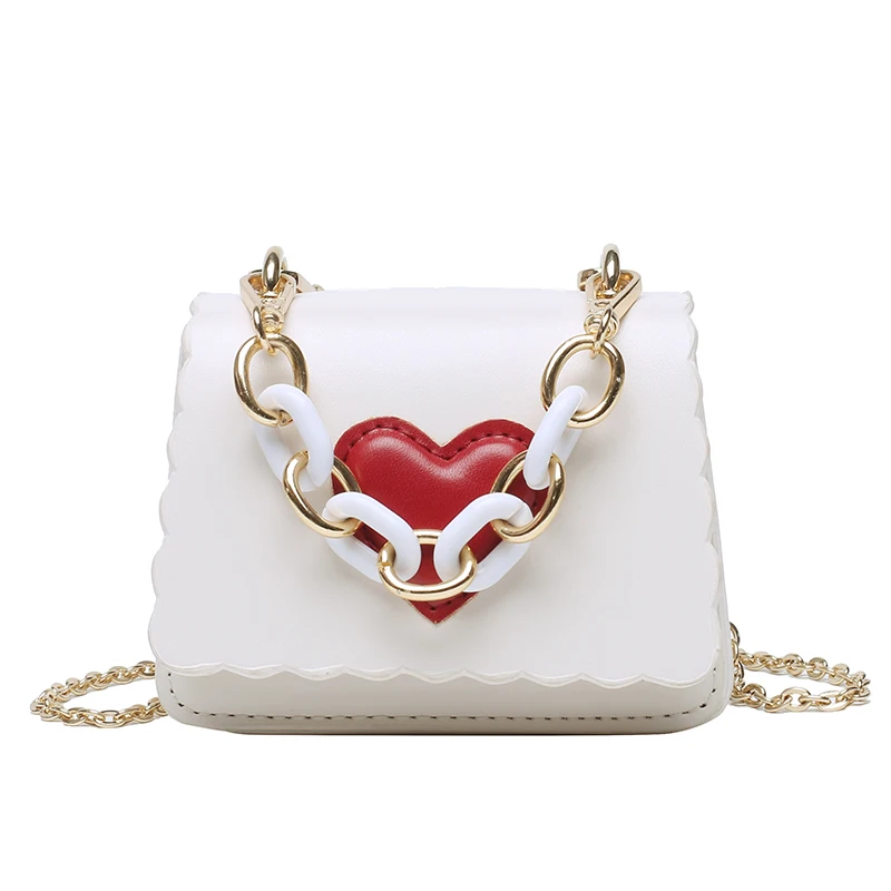

French Texture Popular Mini Bag Girl 2020 New Sweet Girl Small Square Bag Korean Version of The Chain Sloping Bag.