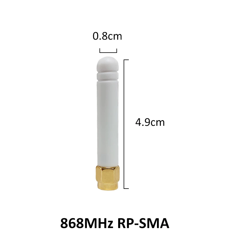 GRANDWISDOM 5pcs 868mhz antenna 3dbi sma female 915mhz lora module lorawan antene ipex 1 SMA male pigtail Extension Cable