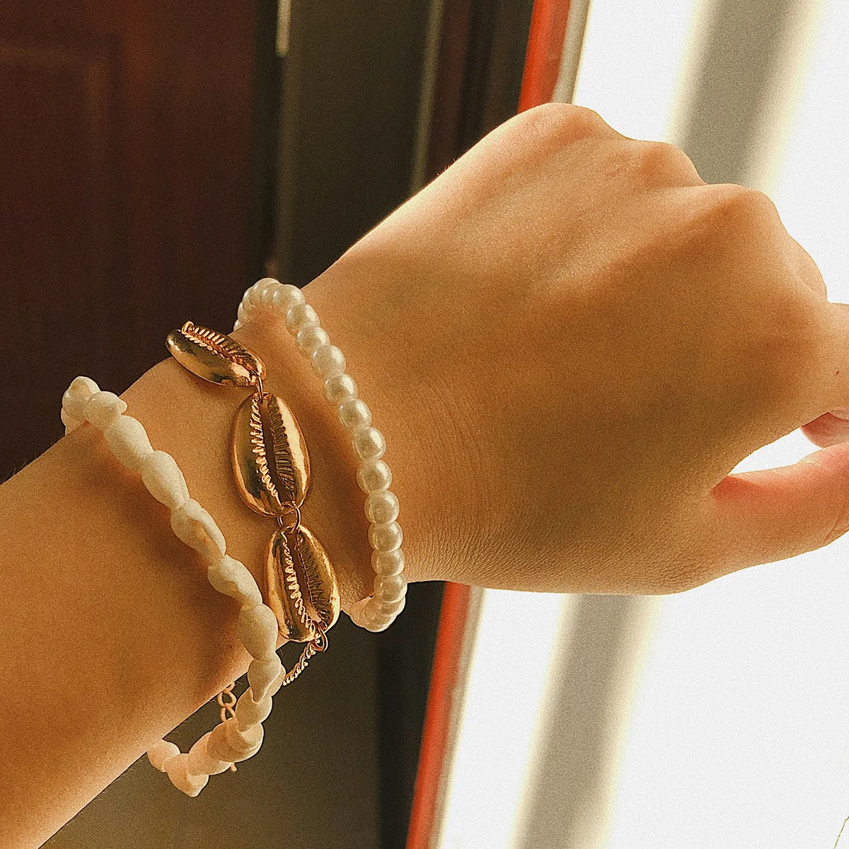 Новое поступление богемные украшения из ракушек 3 шт./компл. оригинальный модный