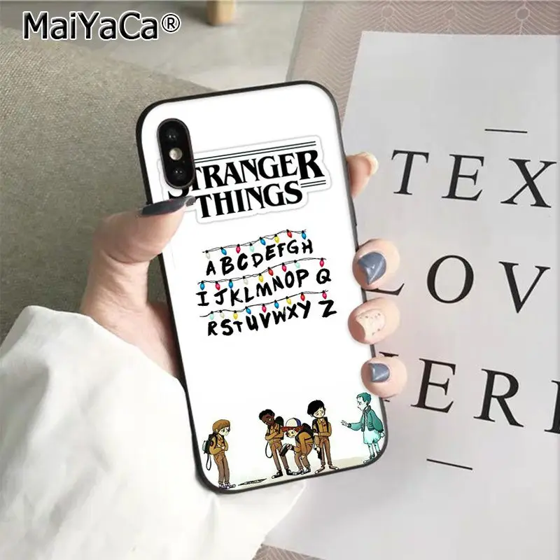MaiYaCa ТВ Финн вольфхард странные вещи Модный чехол для телефона Apple iphone 11 pro 8 7 66S Plus X 5s SE XS XR XS MAX fundas
