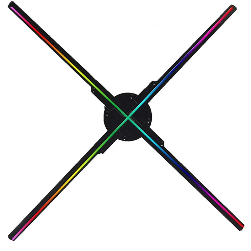 3D holographic fan projector advertising display lights hologram decorative commercial promotional | Освещение