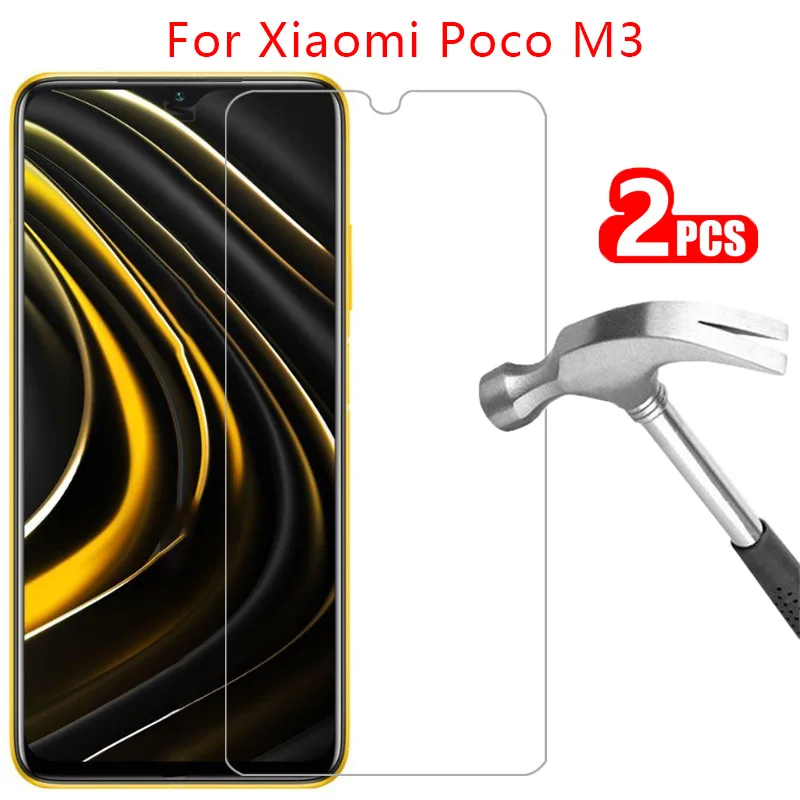 Защитное стекло для xiaomi poco m3 защита экрана закаленное на xiao mi pocom3 m 3 пленка ksiomi xiomi
