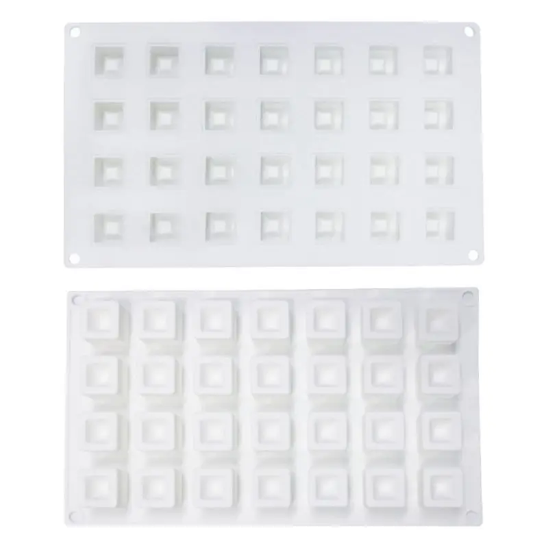 1 шт антипригарная силиконовая квадратная форма для шоколада мини-трюфель | Дом и