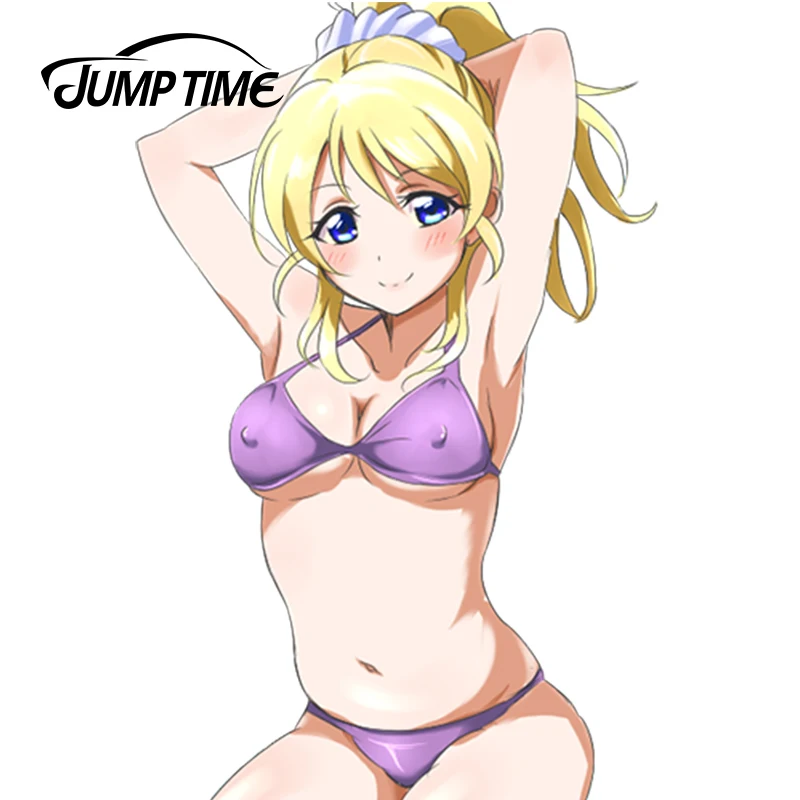 JumpTime 13 см x 8 5 3D автомобильный Стайлинг сексуальная красота аниме Love Live! Горячая