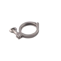 aiicioo 1 5 2 inch triclamp stainless steel sanitary tri clamp clamps clover for heater sus304