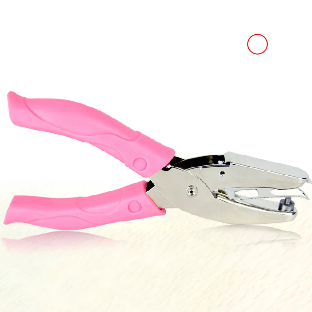 

Manual Operation Round Hole Puncher Multifunctional Paper Hole Punch Pliers (Middle Round Shaped Hole)
