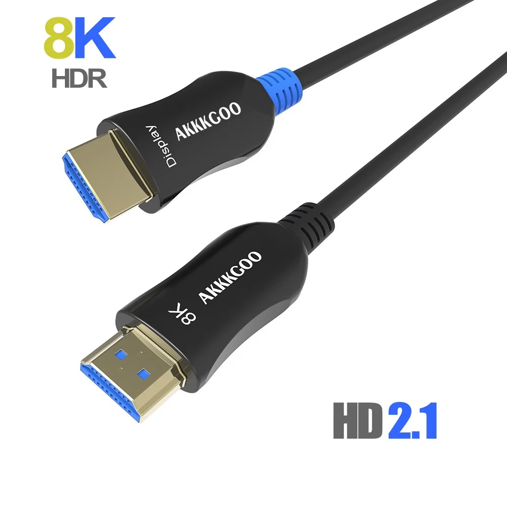 8K Оптическое волокно HDMI совместимый 2 1 кабель 8K60Hz 48 Гбит/с динамический HDR 3D eARC Dolby