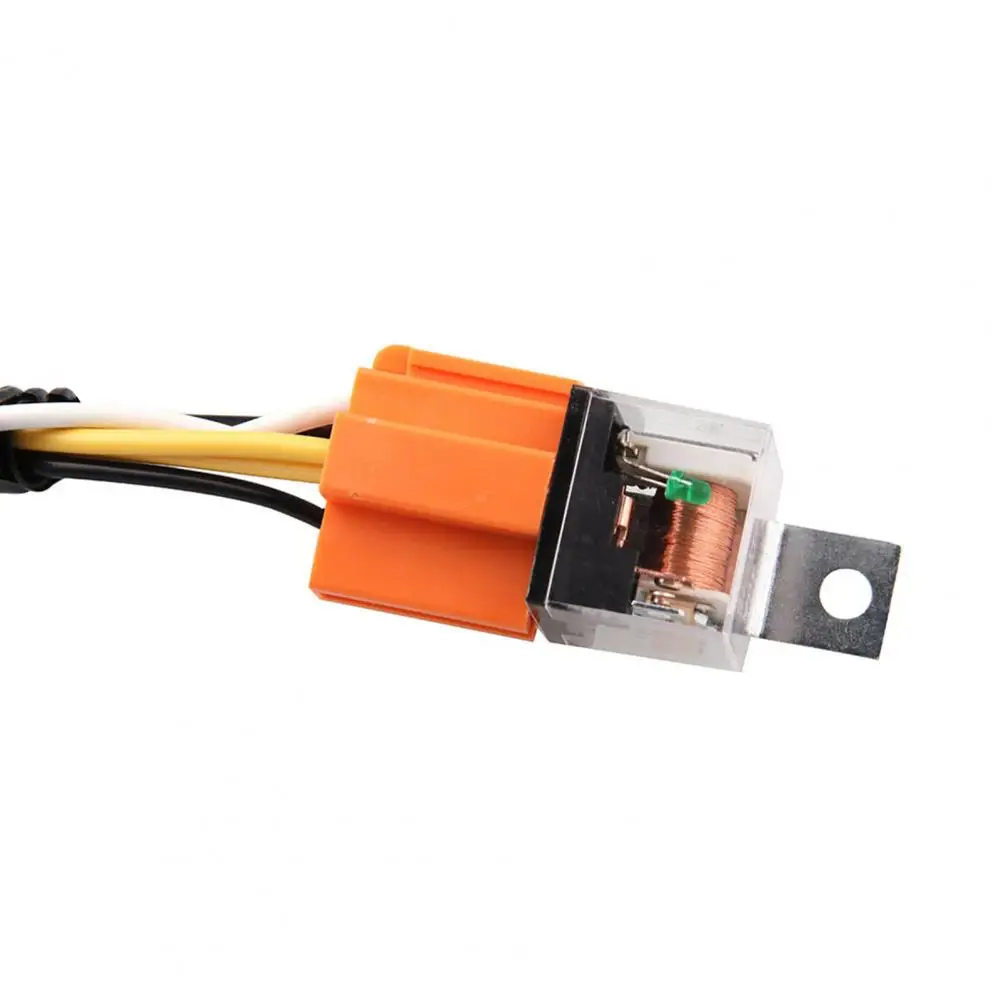 

30% Dropshipping!!Horn Cable 12V Replacement Part Plastic Heat Resistant Wiring Harness Relay Kit for Car