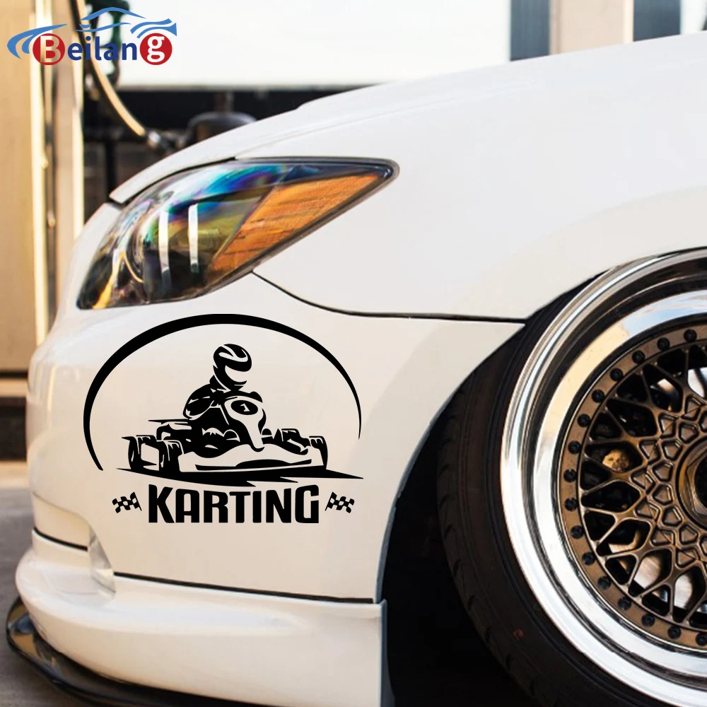 Handsome Design Karting Car Decal Styling Window Bumper Truck Vinyl Waterproof Sticker Graphics | Автомобили и мотоциклы