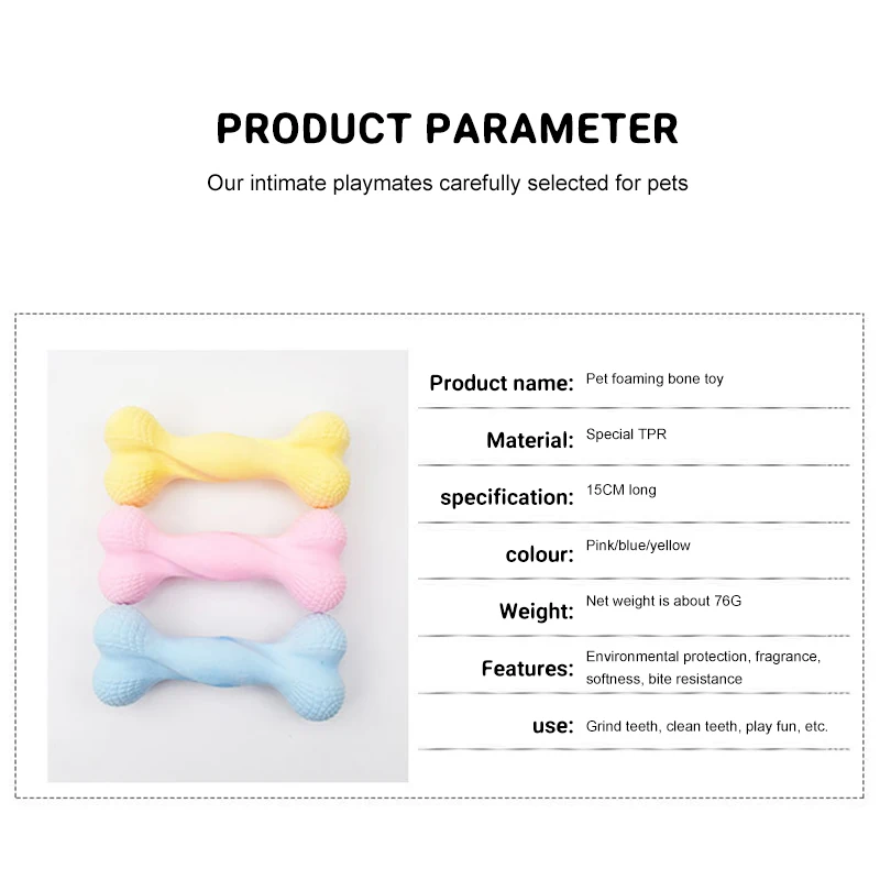 1 шт. новые зубы жевательная игрушка аромат вспенивающие кости Тедди золотистый