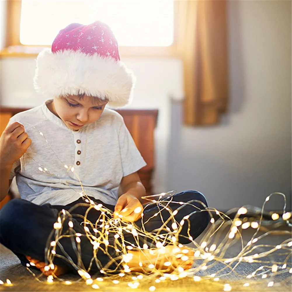 

Christmas Lights USB Battery Power 2M/3M/5M/10M/20M Holiday Garland Waterproof Fairy Light Wedding New Year Decor