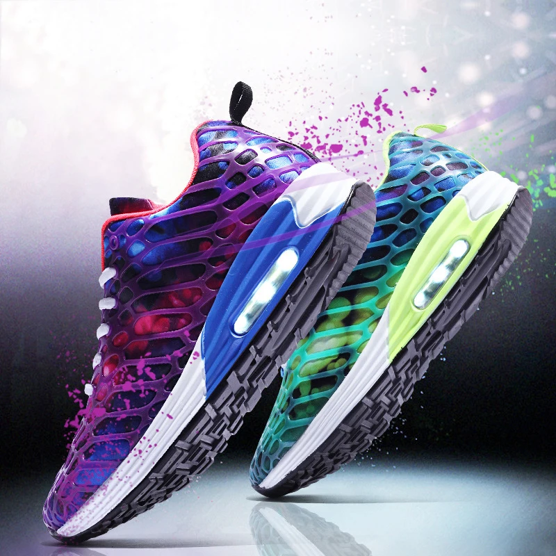 

Hot Sale Professional Sneakers for Men Breathable Cushion Women Running Shoes Outdoor Sport Men's Shoes Sweetheart Cushion Shoes