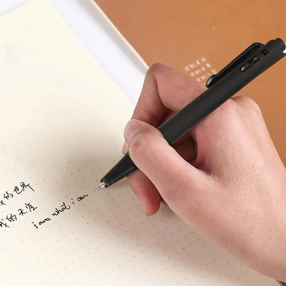 

1PC Student 1mm Cute Black Gel Pens Chinese Ink Pens Office Business Signing Writing For Portable Supplies Pen School U2Y6