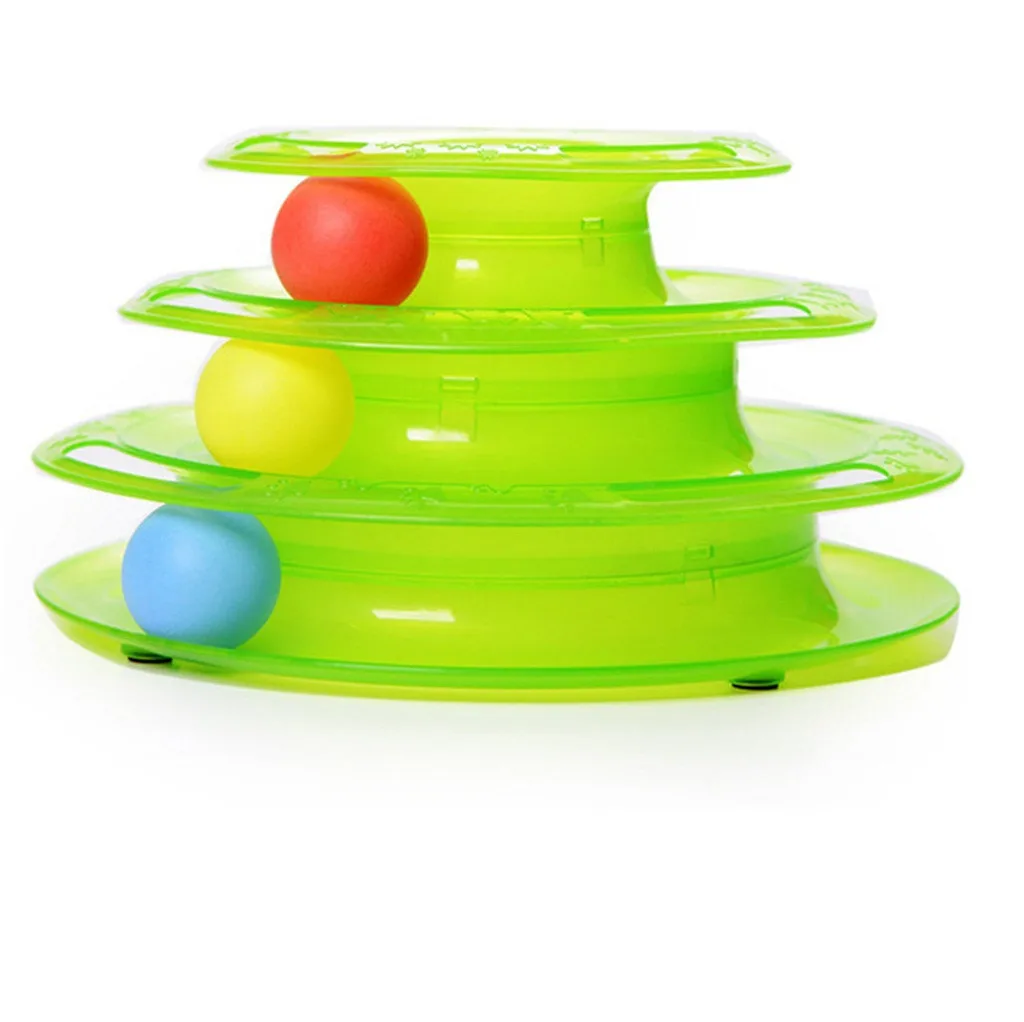 

Cat active toy accessories pet products 3 of Interactive Play Circle Track with Moving Ball Satisfies Cat