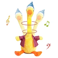 dancing duck toy with light glow musical baby toys singing 10 musical songs repeats what you say for baby toddle christmas bir