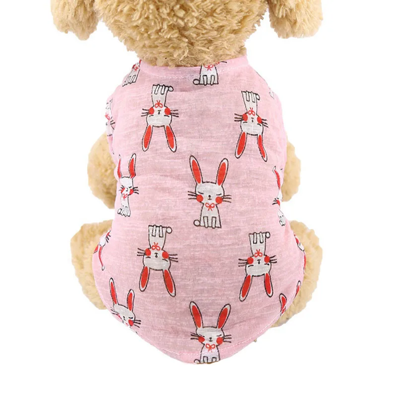 Дышащая одежда для собак Весенняя и летняя жилетка пуховая куртка футболка