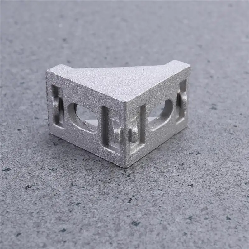 50 шт. алюминиевый сплав угловой кронштейн шарнир Угол L крепеж для Т образного