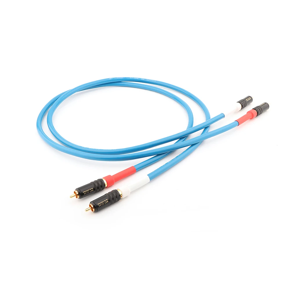 

SQ-88B G5 OCC с серебряным покрытием соединительный кабель с WBT-0144 разъем RCA разъем Vinshle