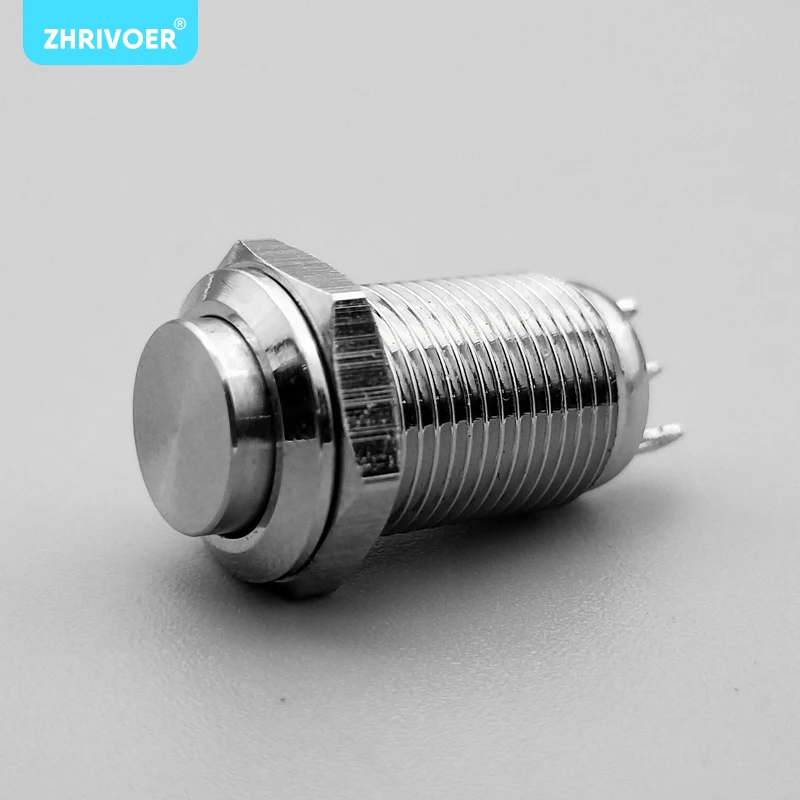 

Металлический кнопочный переключатель ZHRIVOER 10 мм 3A/250VAC