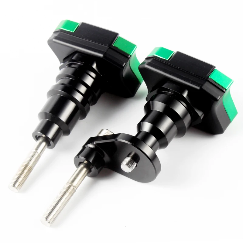 

1Pair CNC Frame Slider Protector Guards Engine Protection Sliders for Kawasaki ZX6R 2005 2006 2007 2008