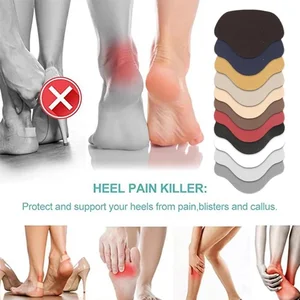 4pcs Invisible Heel Sticker Running Shoes Insoles Heel Liner Grips Protector Sticker Patch Adjust Si in Pakistan