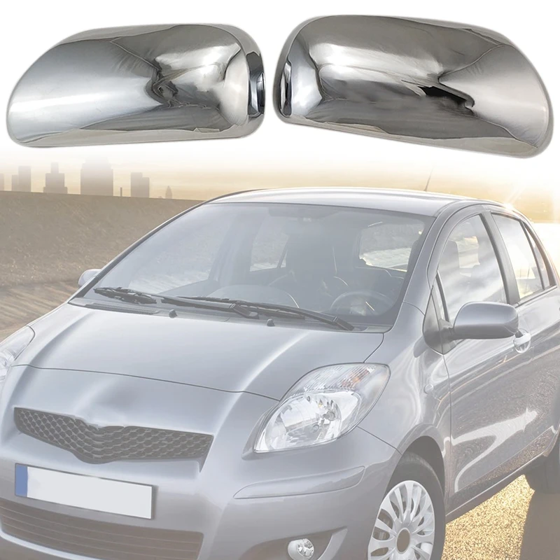Автомобильная зеркальная Крышка для Toyota Yaris 2003 2006|Зеркала и крышки| |