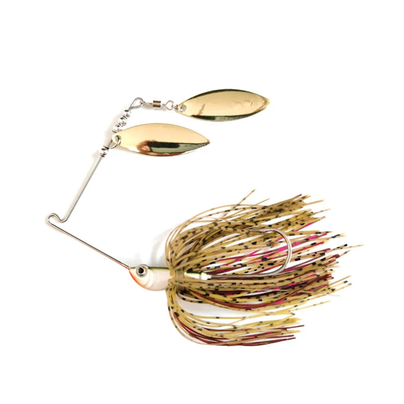 

Top Water Fishing Bait Luminious 10g 3/8 Oz Bass Fishing Lure Willow Leaf Blade Spinnerbait Spinner Bait
