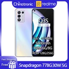 Оригинальный смартфон realme Q3s, 128 ГБ, 6,6 дюймов, FHD + 144 Гц, частота обновления, Восьмиядерный процессор Snapdragon 778G, быстрая зарядка 30 Вт, 48 МП, OTA