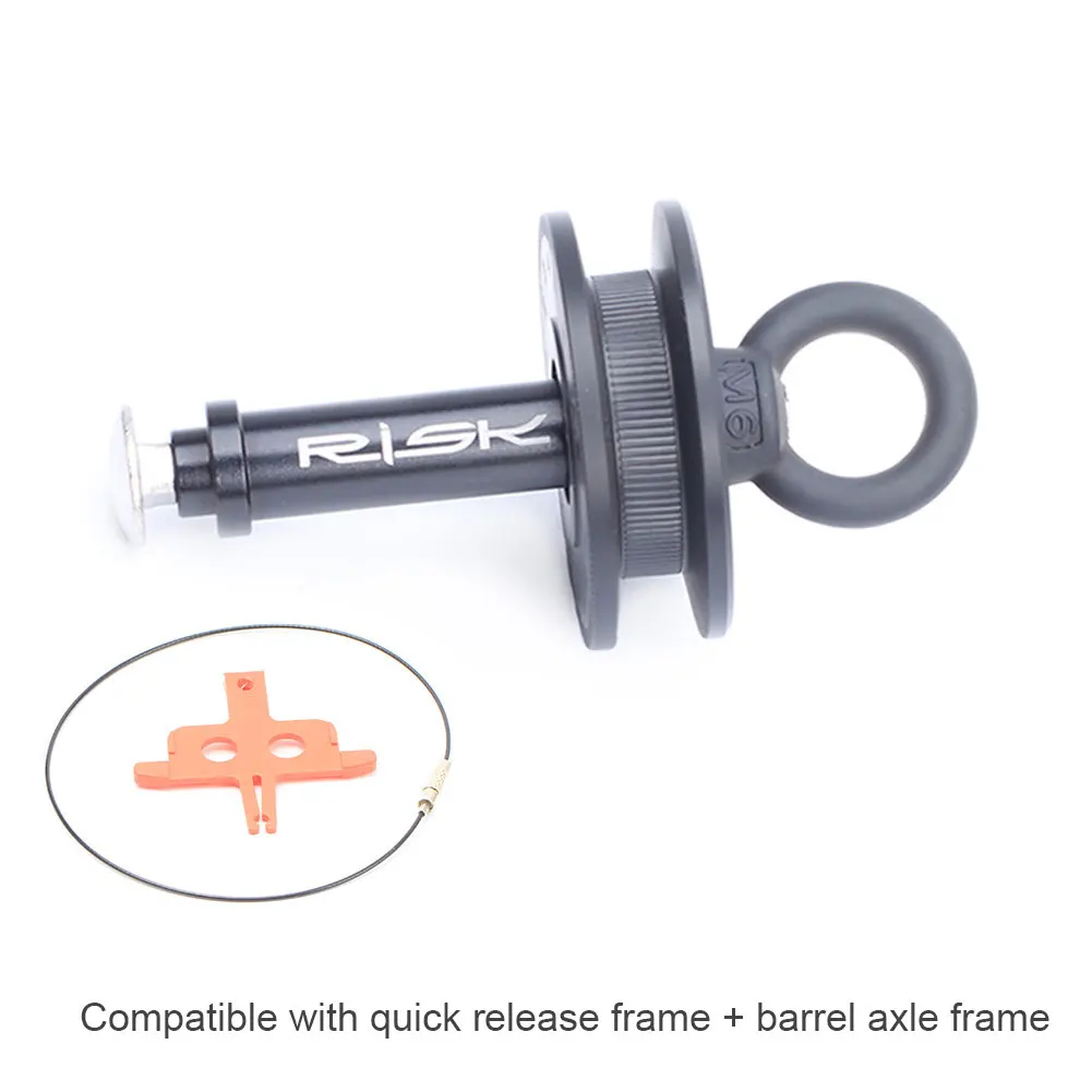 

MTB/Mountain Road Bike Chain Clean Keeper Tool With Quick Release Lever For Barrel/12mm Bucket Shaft Frame Bicycle Chain Holder