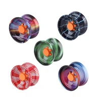 5pcs alloy responsive yoyo balls colorful responsive ball metal beginner string trick ball for beginners adults players