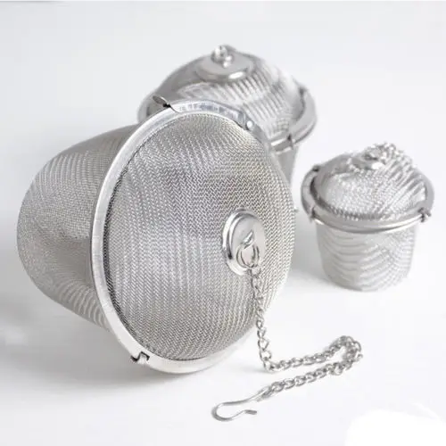 Нержавеющая сталь Чай Infuser ситечко для раковины шар из сетчатого материала с