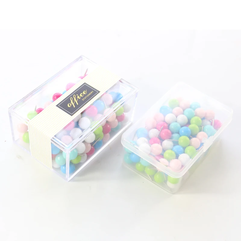 Domikee новые милые акварельные цветные офисные школьные бумажные карты нажимные