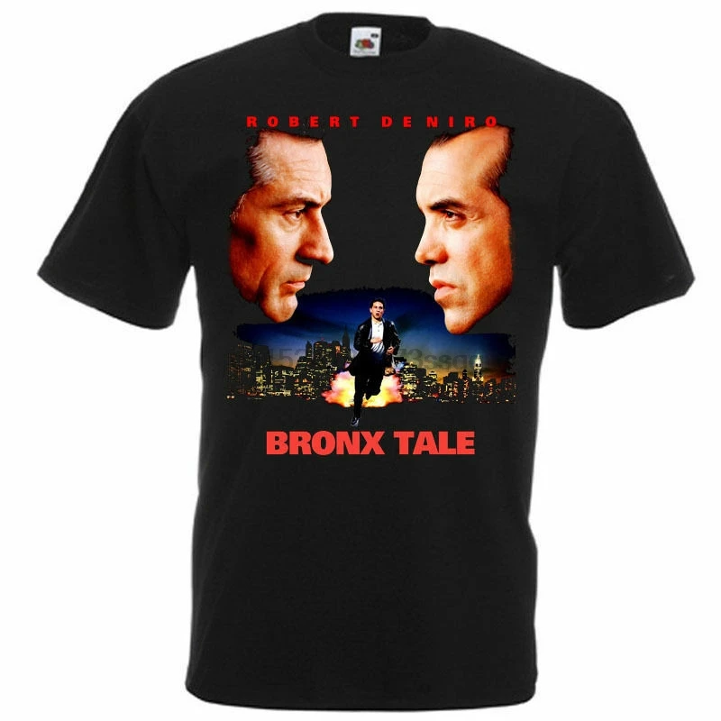 Черная футболка с изображением героев мультфильма Bronx Tale все размеры S...5XL |