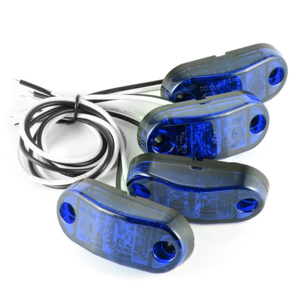 

Accessory Side Marker Light Blue Camping IP67 LED Lamp Light Marker Replacement Side