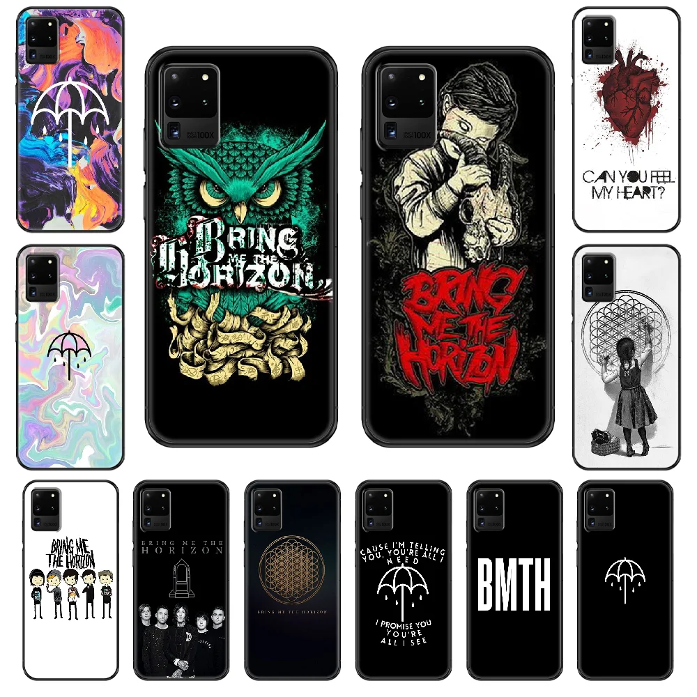 Bring Me the Horizon BMTH чехол для телефона Samsung Galaxy S 3 4 5 6 7 8 9 10 E Plus Lite Edge черный силиконовый