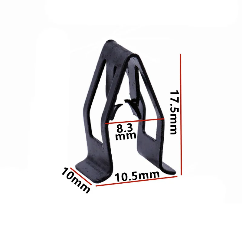 

Автомобильный U-образный металлический железный зажим, центральная консоль, приборная панель, звуковое радио, CD, DVD, навигационная панель, крепежные детали, заклепки, автоматическая защелка, пряжка