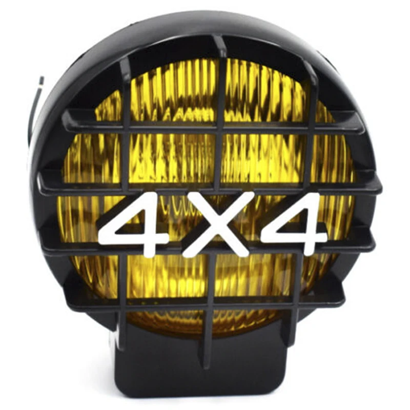 Универсальные белые и желтые Противотуманные фары 4x4 1 шт. | Автомобили мотоциклы