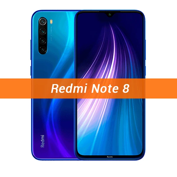 Смартфон Xiaomi Redmi Note 8 с глобальной версией, 4 Гб, 128 ГБ, Восьмиядерный процессор Snapdragon 665, четырехъядерный процессор 48 МП, экран 6,3 дюйма, 4000 мАч - Цвет: Note 8 Blue