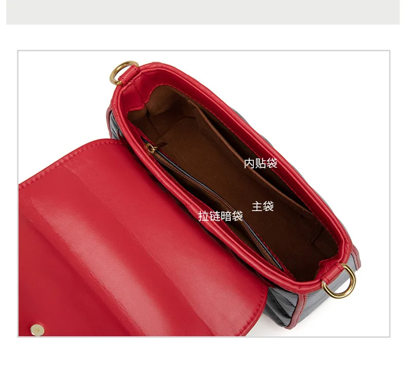 

Women Luxury Fashion Designer High Quality PU Qulited Shoulder Bag Gold Chain Flap Handbag Clutch Office Daily with Top Handle