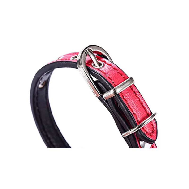 Цветной полиуретановый ошейник для собак и кошек с колокольчиком регулируемое