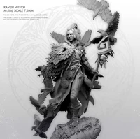 75mm 124 resin model kits figure colorless and self assembled a 586