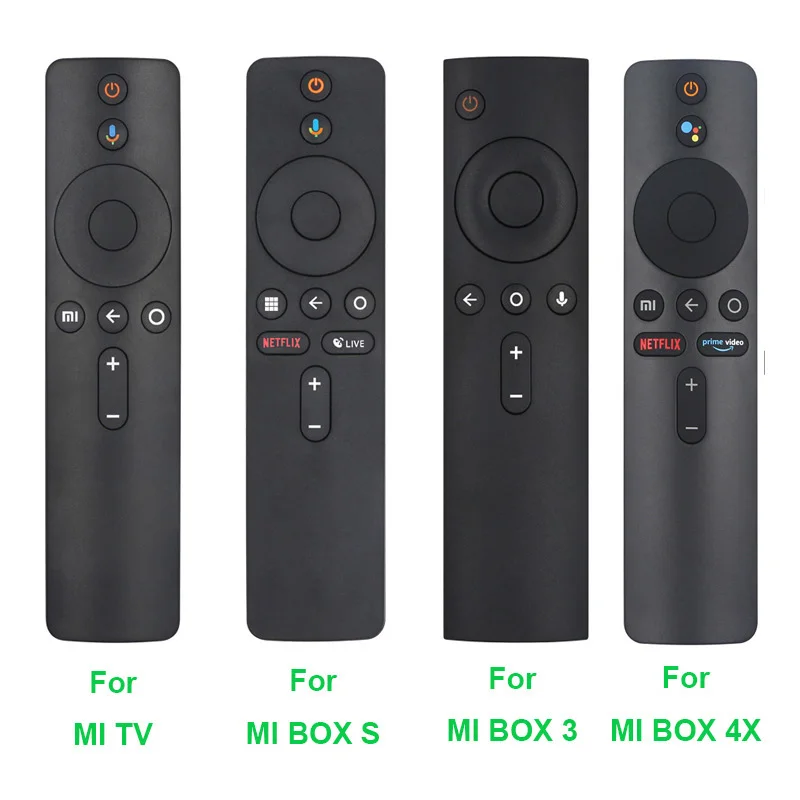 Пульт дистанционного управления для Xiaomi Mi TV Box S BOX 3 4X Voice Bluetooth с управлением Google