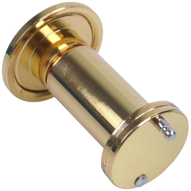 200 Degree Retractable 36-58mm Security Door Viewer Peephole Peep Hole Spyhole + Cover Gold | Обустройство дома