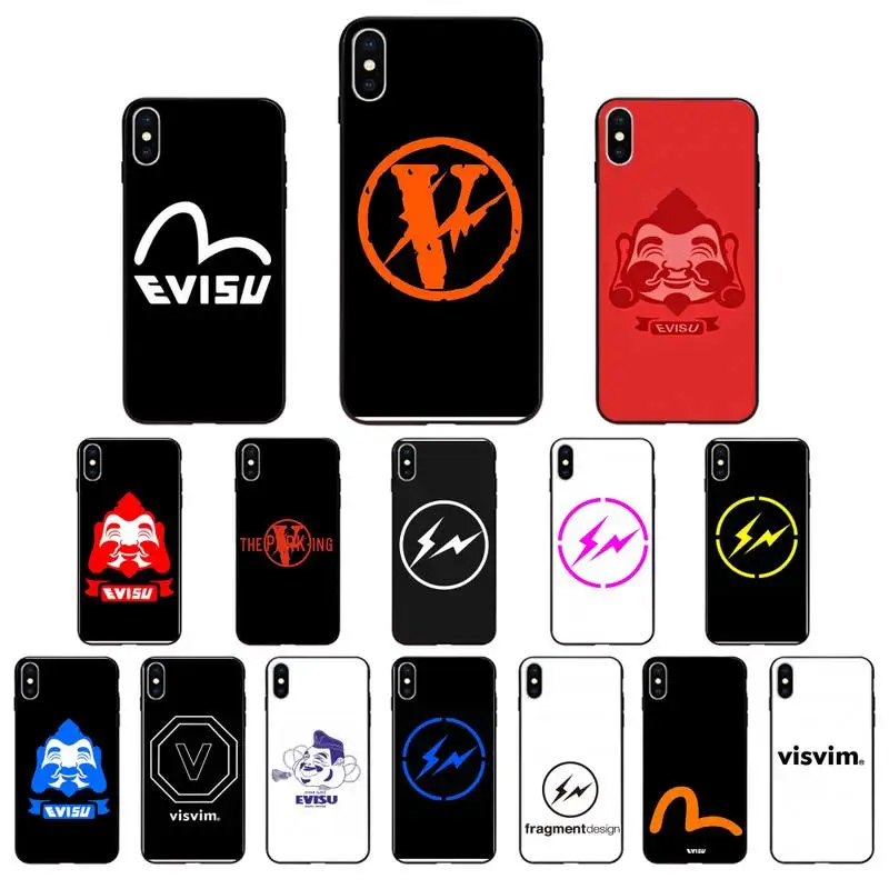 

Japanese trendy brand Soft Phone Case For iPhone 7 8 Plus X XS Max XR Case For iphone 5s SE 2020 6 6s 11Pro 12 mini 12ProMax